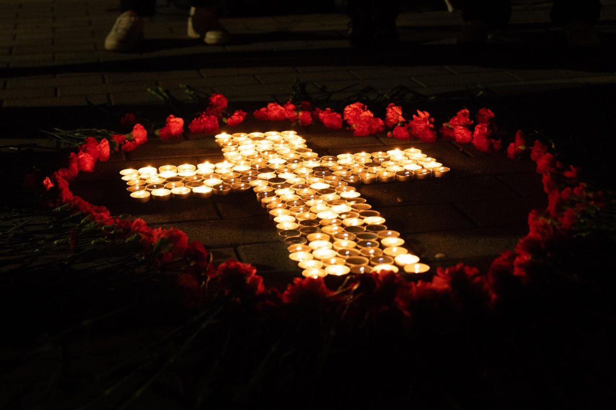 Armenian Student Association leads vigil for Artsakh at Geisel Library